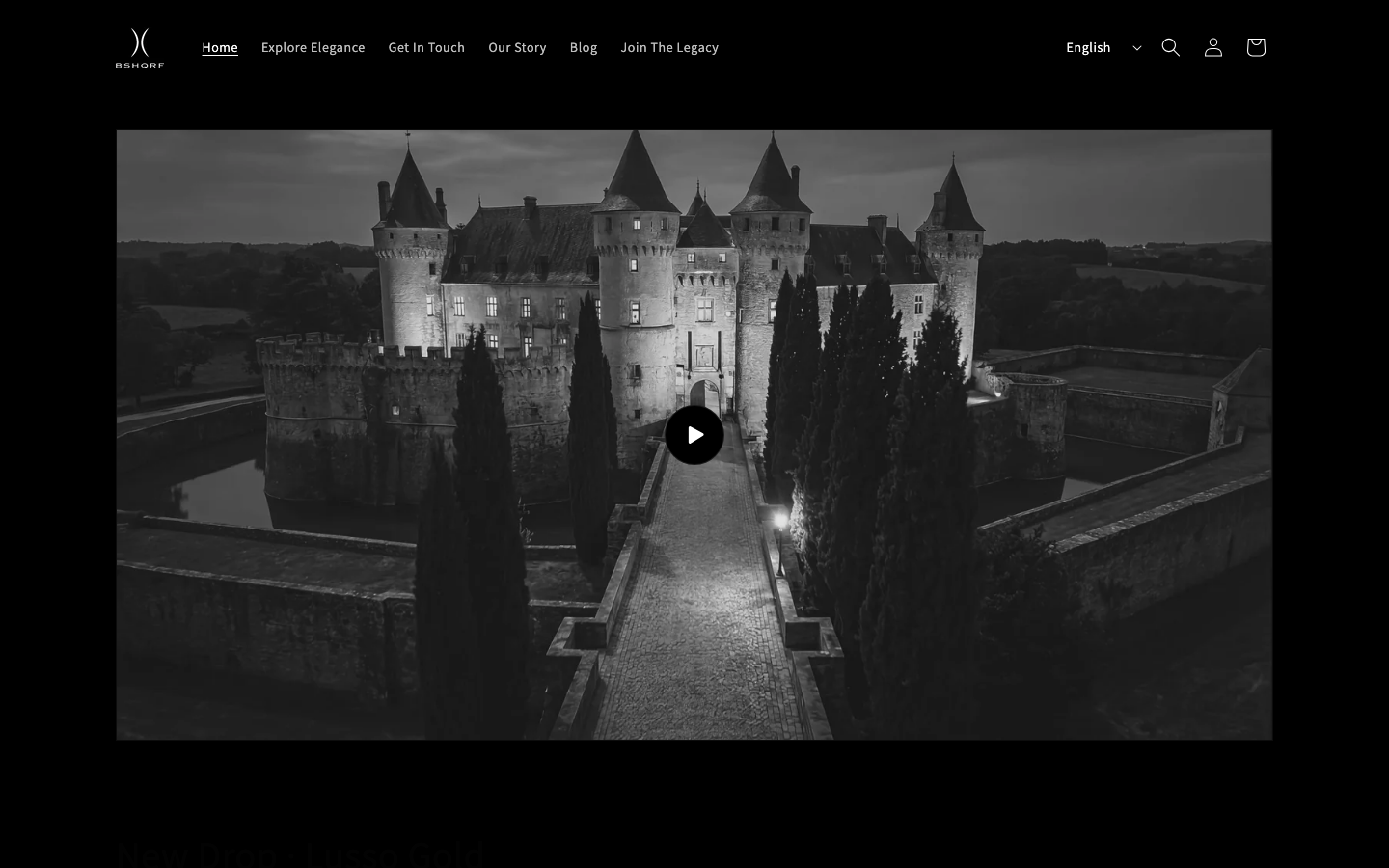الصفحة الرئيسية — عرض فيديو سينمائي، إصدارات جديدة، ومجموعات مميزة.