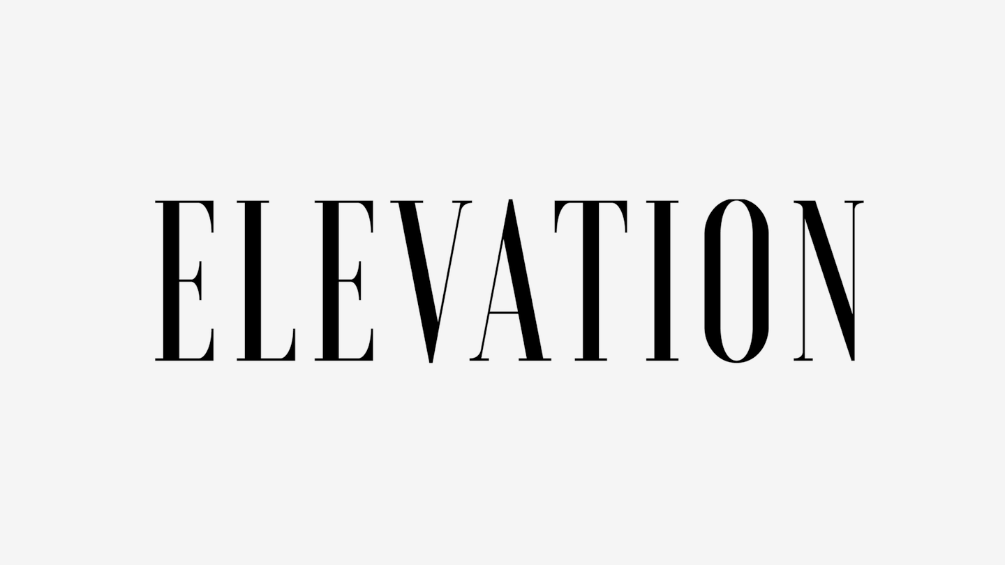 شعار Elevation Holding — هوية مؤسسية فاخرة لخدمات دخول السوق في الكويت.